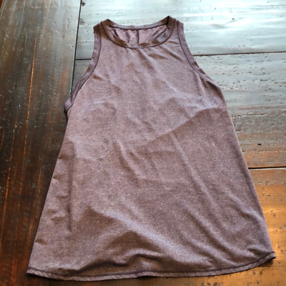 Lululemon tie back tank navy blue